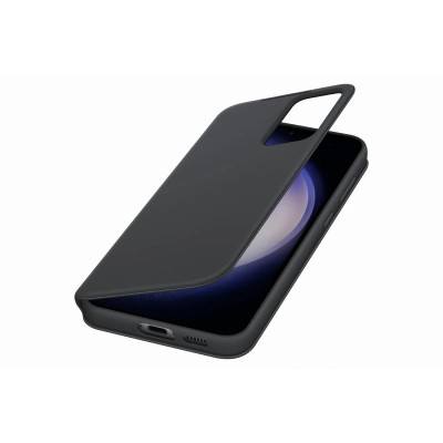   Калъф тефтер оригинален Samsung Smart View Wallet Case EF-ZS911CBEGWW за Samsung Galaxy S23 SM-S911B черен